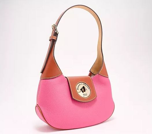 Dooney & Bourke Turnlock Leather Hobo